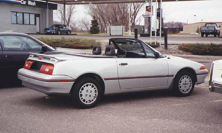 1991 Mercury Capri Xr2. I use to own a 91 Capri XR2.